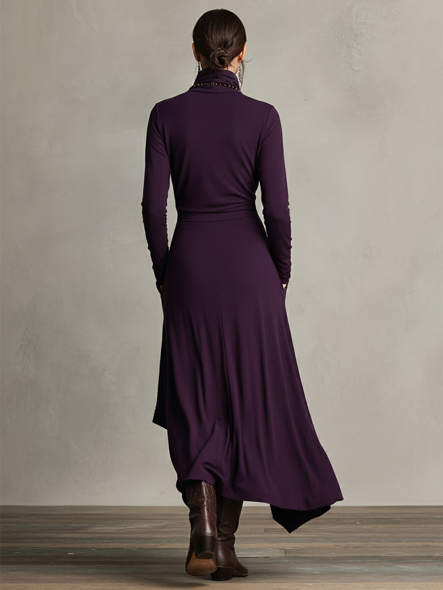 Lunori™ | Natalia Knit Maxi Dress