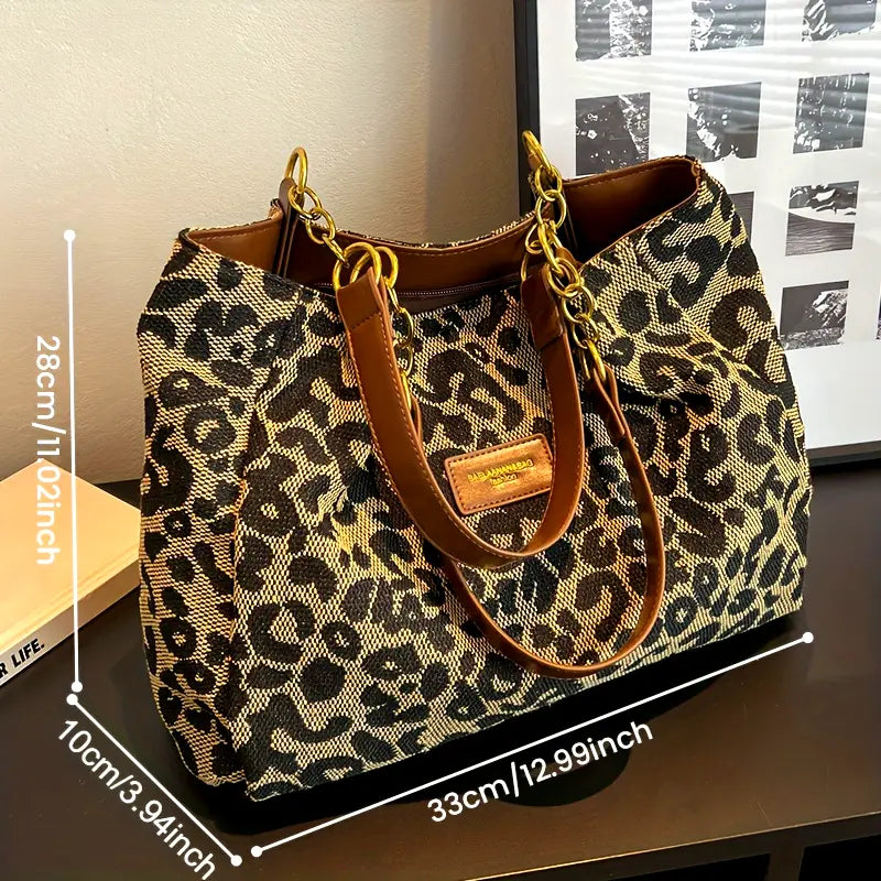 Leopard Lush Tote
