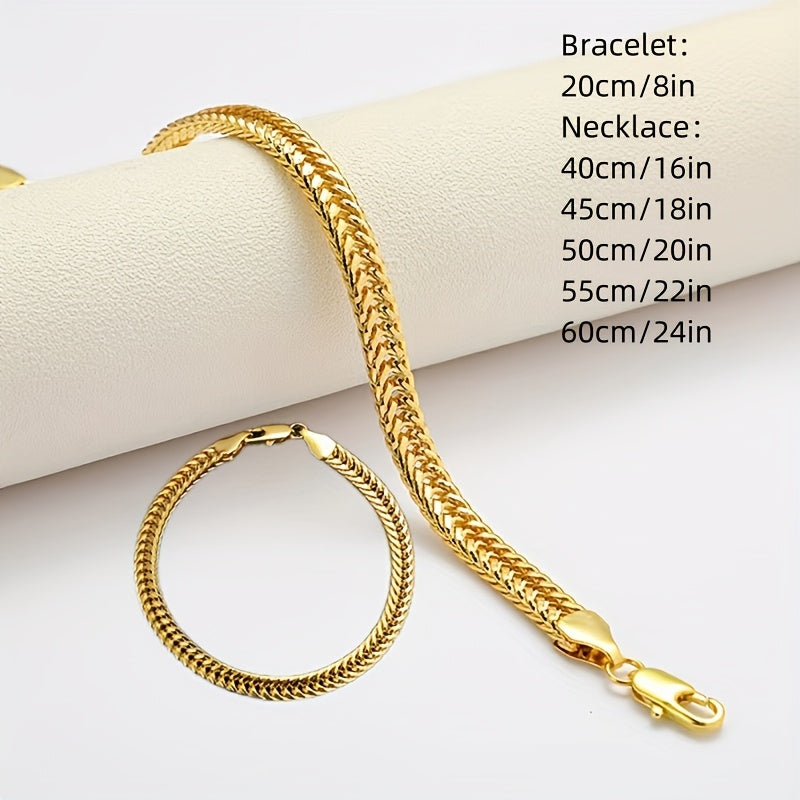UNISEX FOX TAIL NECKLACE & BRACELET SET
