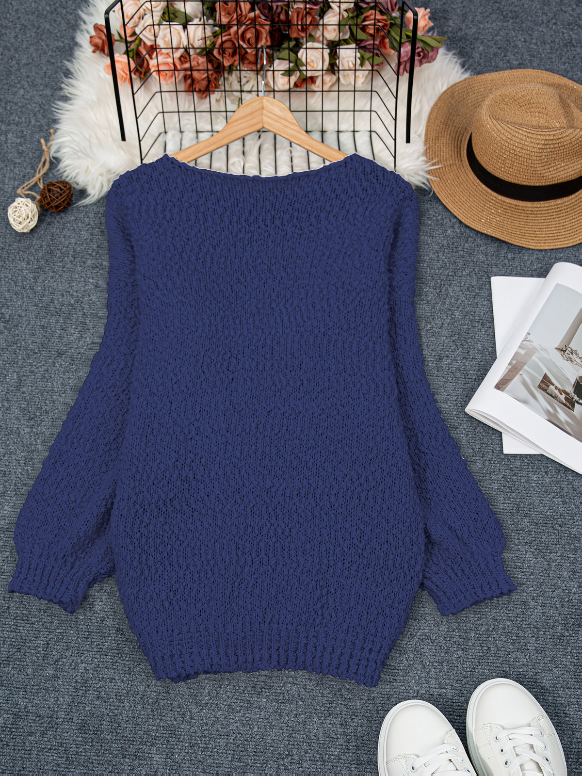 NORAYA | ROUND NECK SWEATER