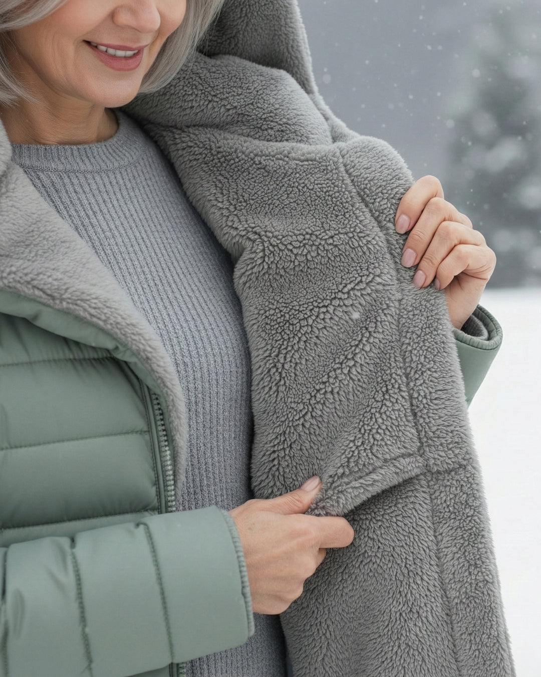 Harriet | Fleece Lined Puffer Coat