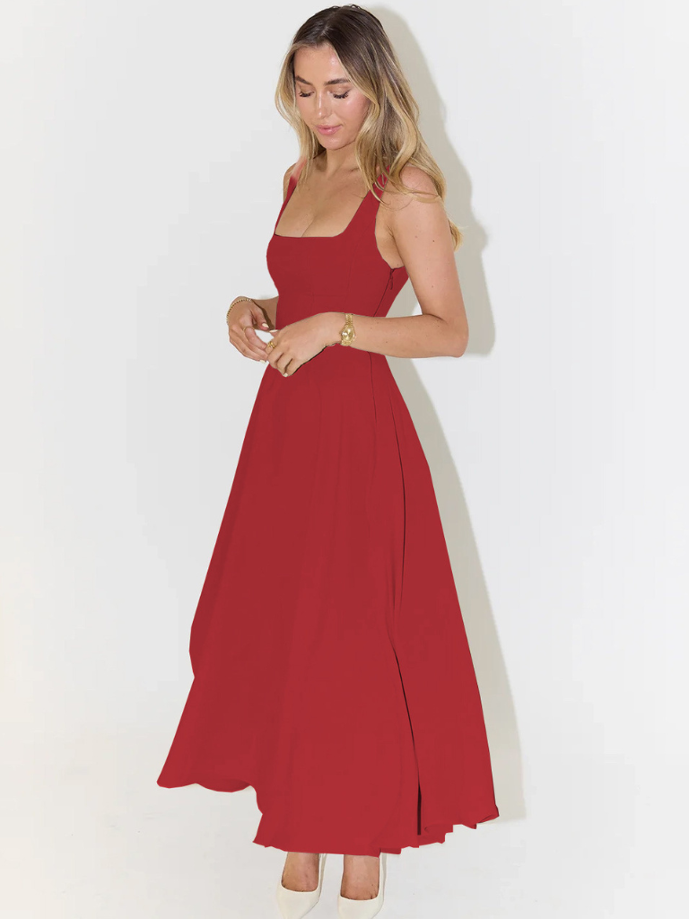 LIORA™ | Classic Midi Dress