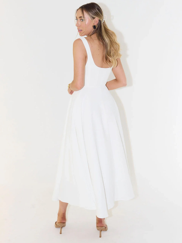 LIORA™ | Classic Midi Dress