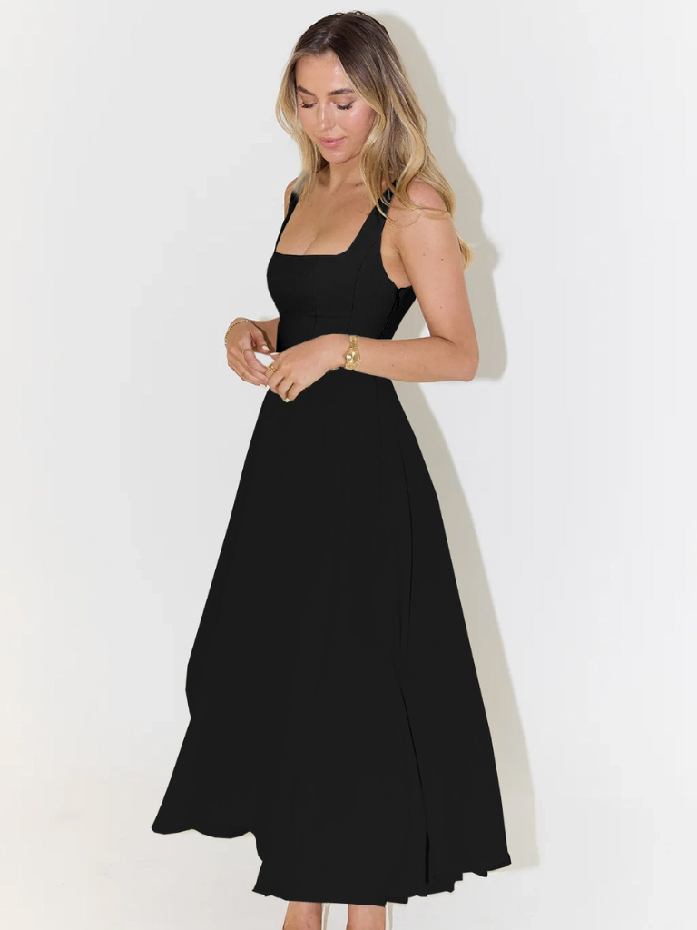LIORA™ | Classic Midi Dress