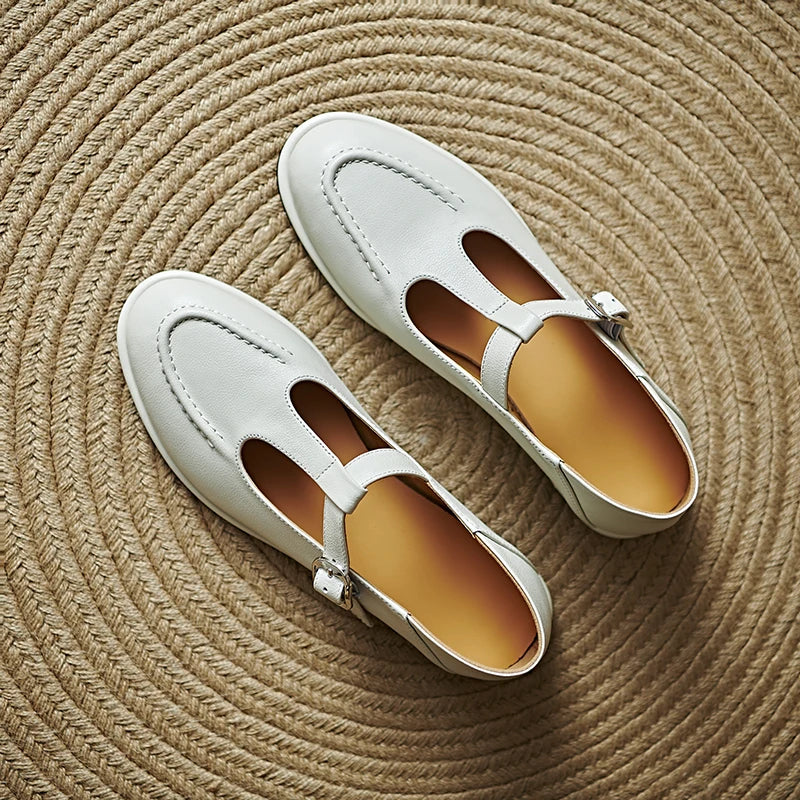 Laura beige classic pumps pair viewed from above