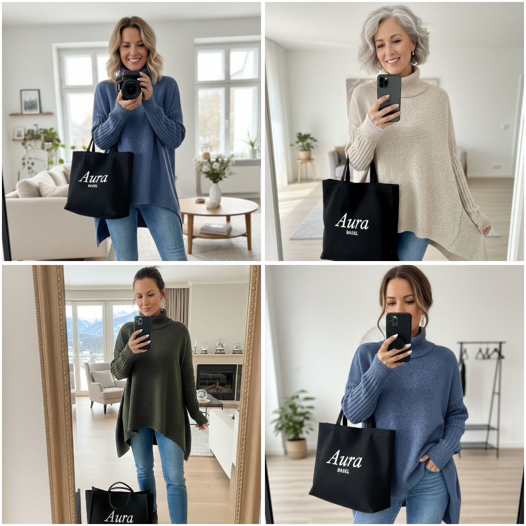 FENELLA | LONG TURTLENECK SWEATER