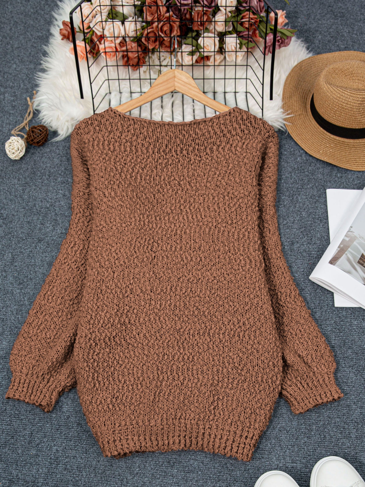 NORAYA | ROUND NECK SWEATER
