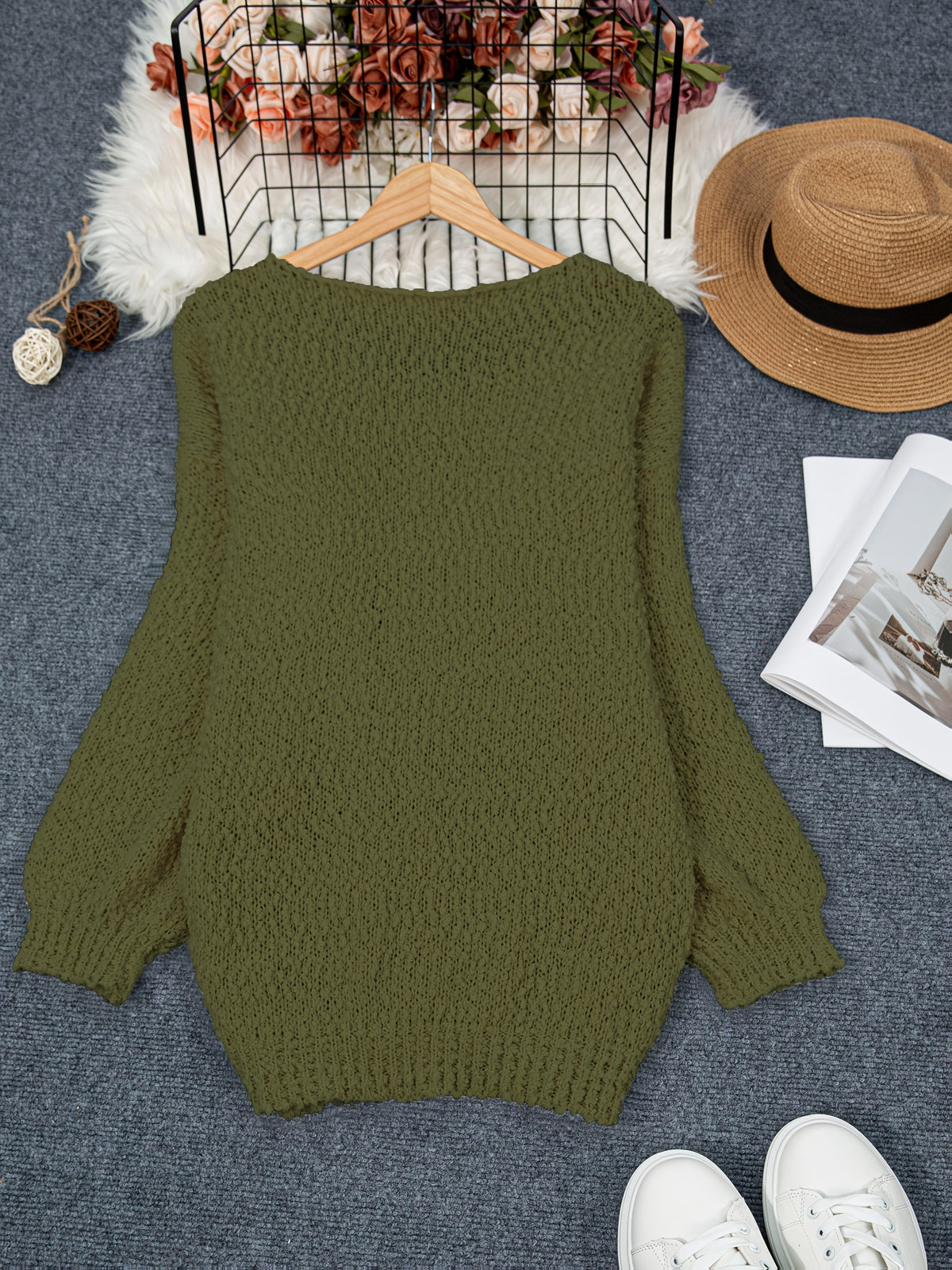 NORAYA | ROUND NECK SWEATER