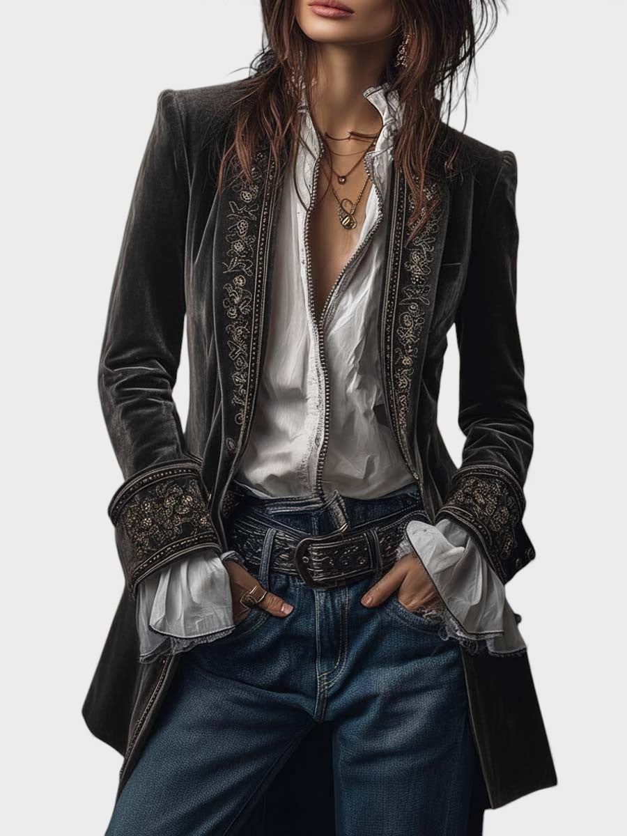 NURIE | CHIC COWBOY-INSPIRED BLAZER
